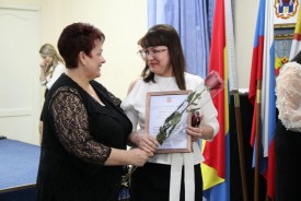 Людмила Ткаченко поздравила «Восхождение» с 55-летием